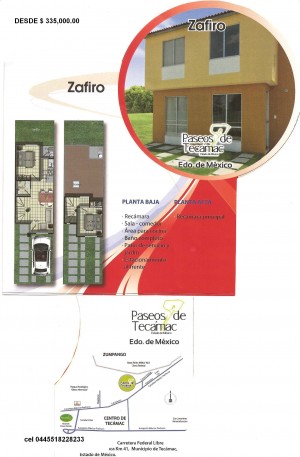 maria vallejo miranda  Avisos dse propiedades en Mexico en Tec&aacute;mac |  Casas amplias y economicas en Paseos de Tecamac, Ejerce tu credito Infonavit, Fovissste ete.