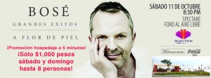 Deborah Avisos dse propiedades en Mexico en Jojutla |  �promoci&oacute;n de hospedaje concierto miguel bos&eacute; en jardines de m&eacute;xico!, Miguel bos&eacute;, concierto, hotel, hospedaje, jardines de m&eacute;xico, morelos